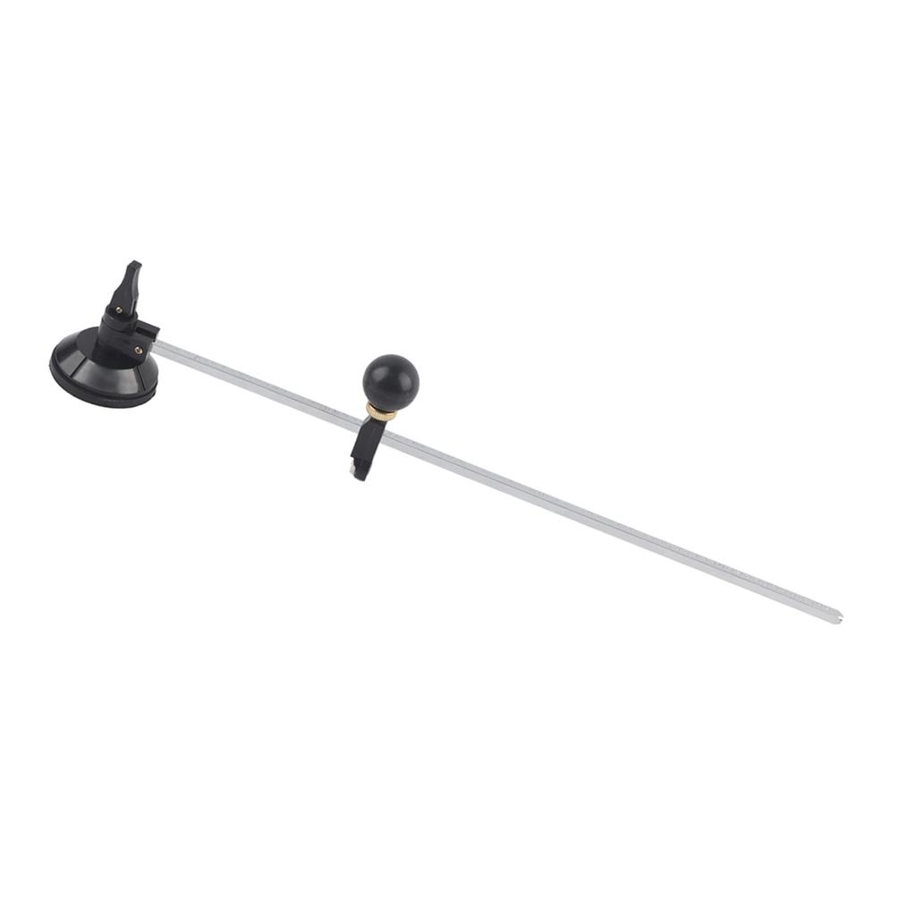 Стеклорез 6-колесный циркуль Круглый режущий резак с кругом на присоске