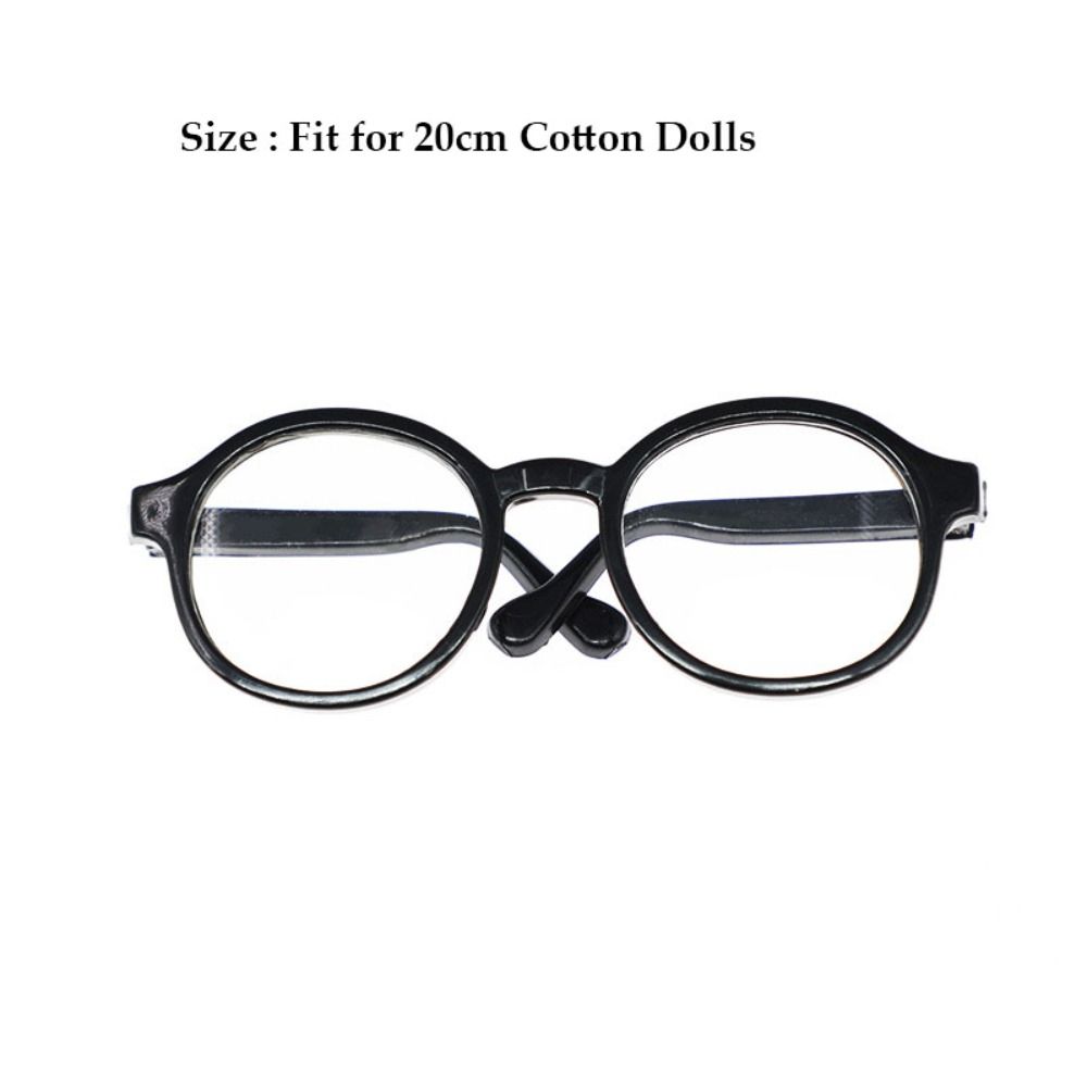 Cute Doll Glasses Fashion Crown Eyeglasses High Quality Accessories 20cm Cotton Dolls