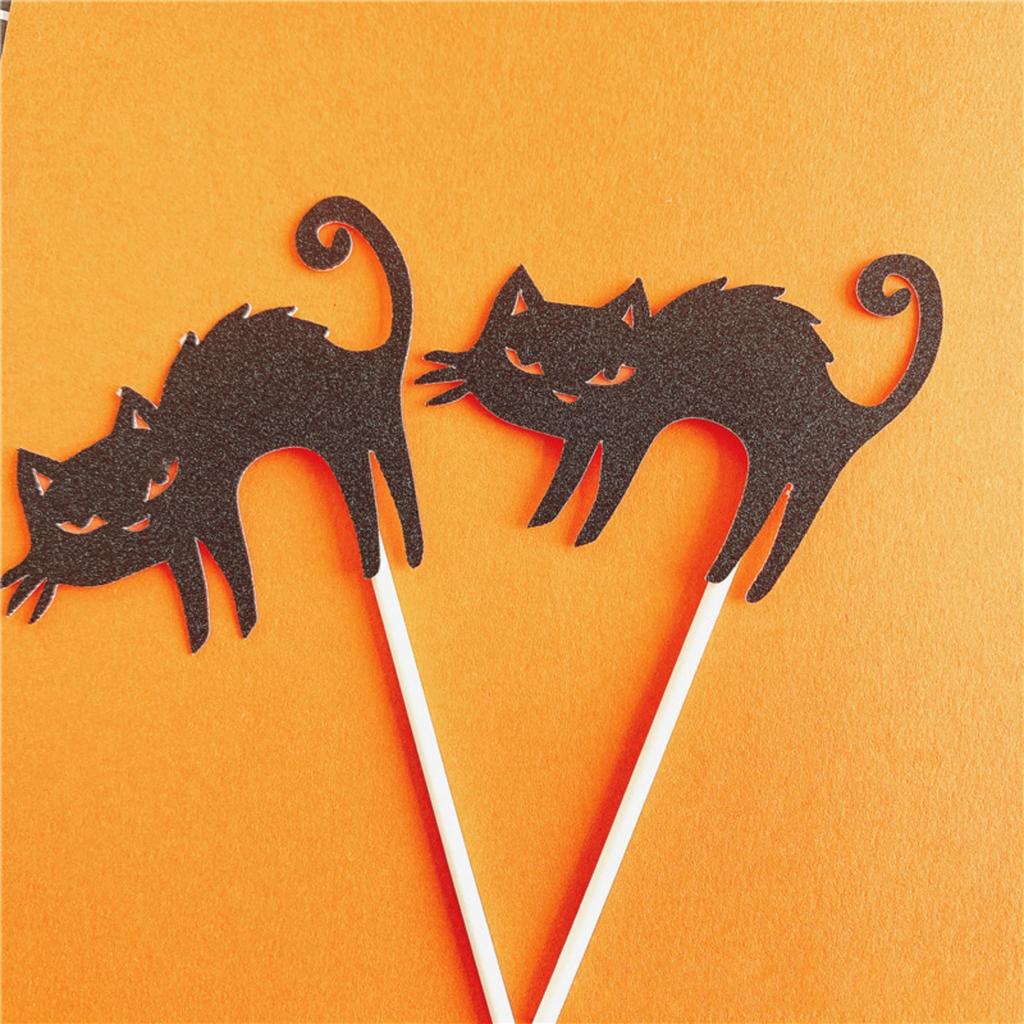 Halloween Decoration Collection: Pumpkin BatWitch GhostCastle Cake Decoration, Funny Party Outfits