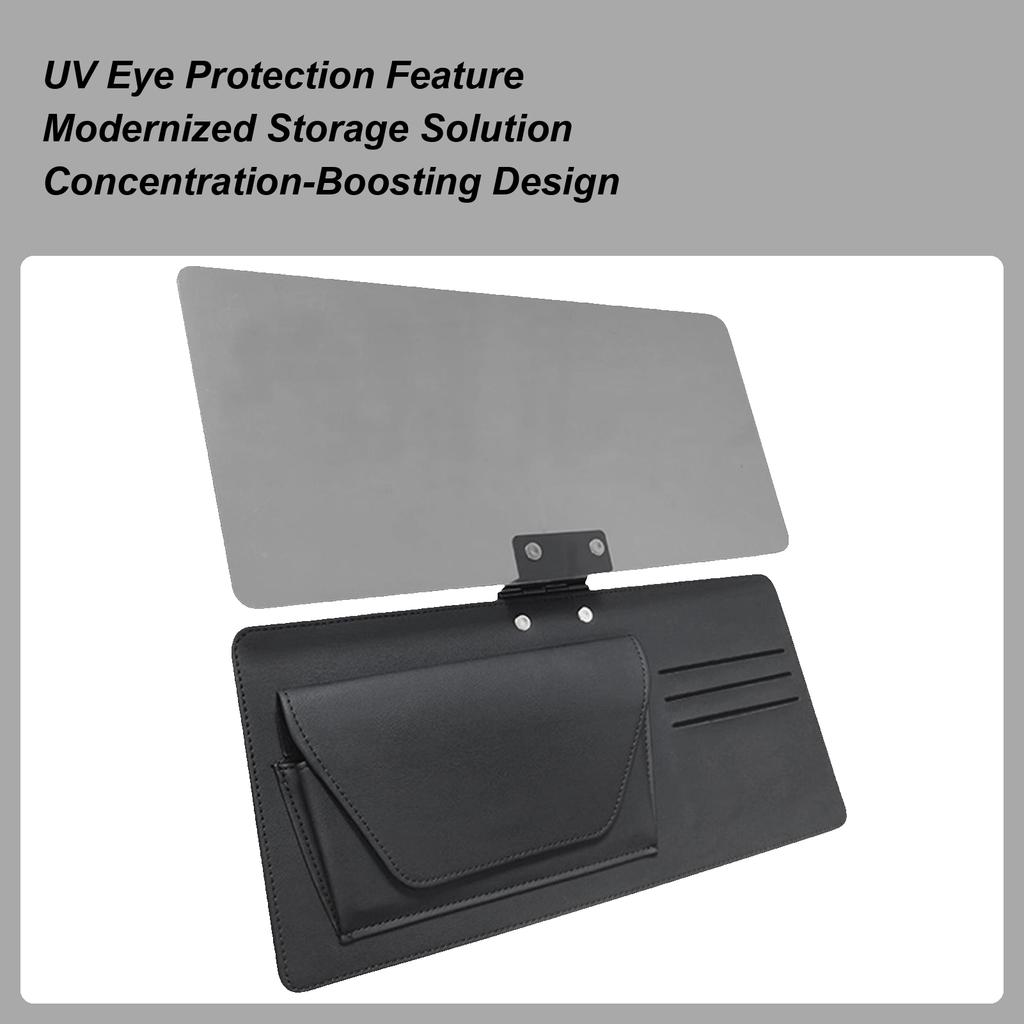 Car Sun Visor Extender Sunlight Protection Anti-Glare Visor Extender Attachment For Car For Daily Drivers Road Trippers Women