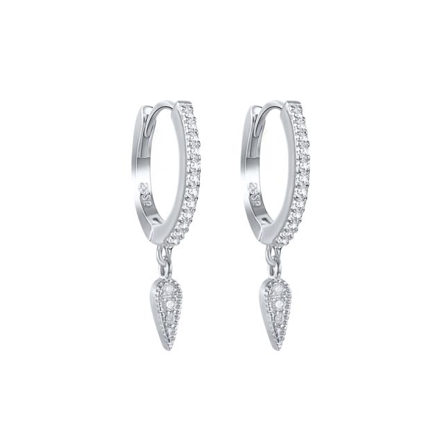 Серьги-кольца из стерлингового серебра 925 пробы Canner, модные серьги с заклепками в стиле панк-хип-хоп для женщин, готические украшения для вечеринок, Pendientes Orecchini