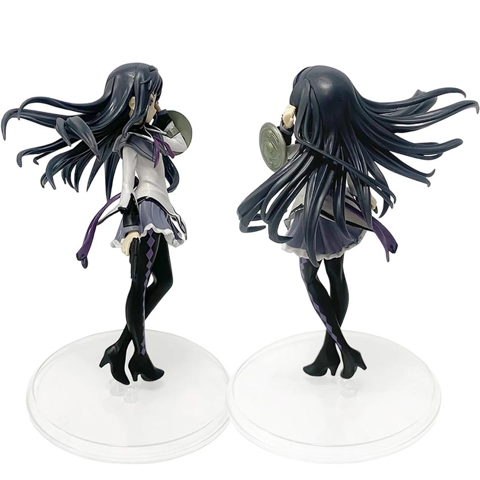 Anime Puella Magi Madoka Magica FigureAkemi Homura16.5cm/ Kaname Madoka Magic18cm Model Kawaii Decoration Doll Kid Toy Xmas Gift