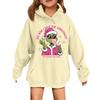 Children's Fashionable Casual Long-sleeved Loose Christmas Print Pullover Hooded Sweatshirt