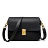 New first-layer cowhide tofu bag women's fashion underarm bag retro shoulder crossbody small square bag genuine leather women's bag