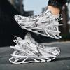 Autumn New Fashion Casual Running Shoes Men's Light Flying Woven Sports Men's Shoes Tide