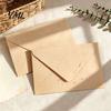 Art Paper Envelopes for DIY Crafts 10PCS Petal Envelopes, Real Floral Texture Design, Thick Western Style Correspondence Stationery, Macaron