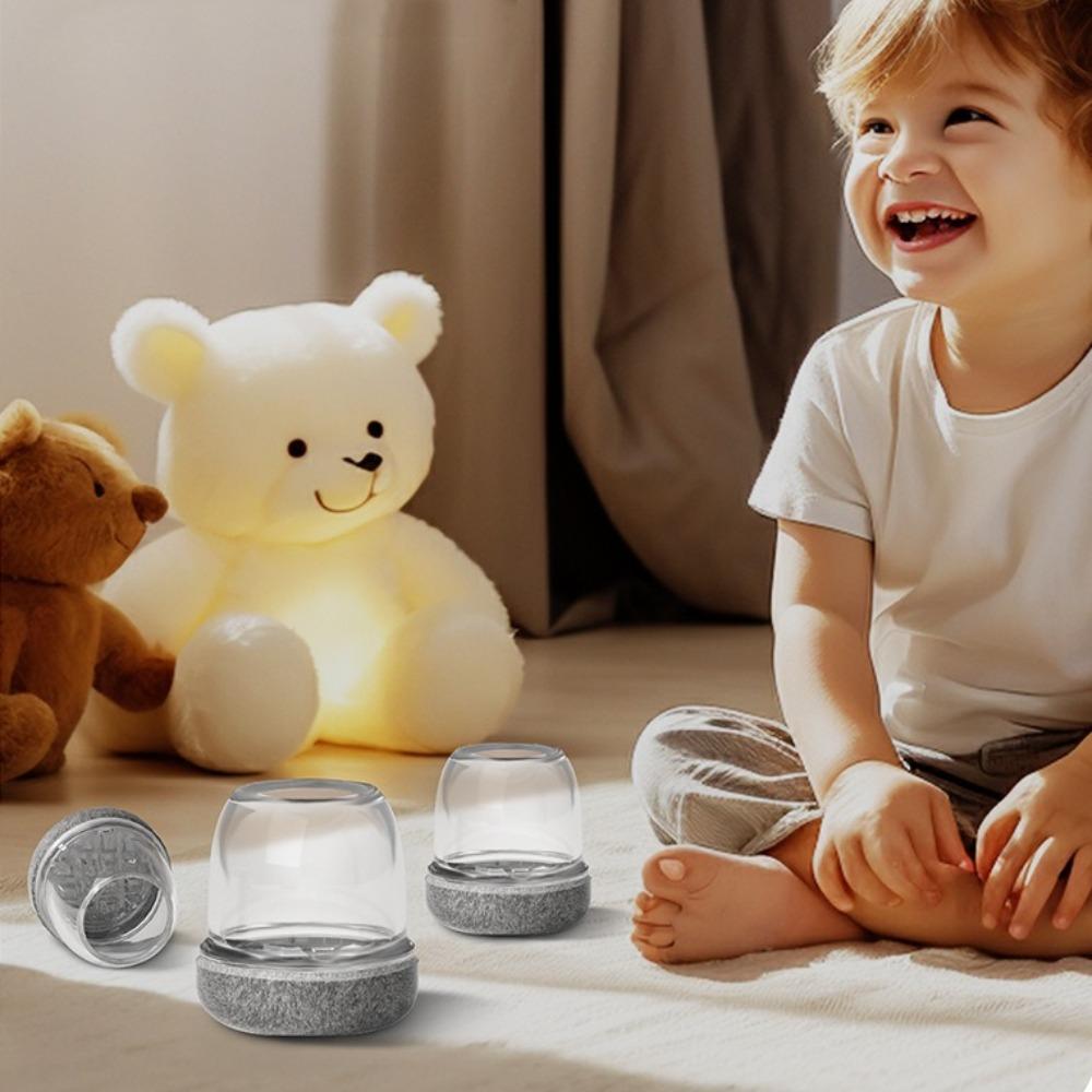 8pcs Felt Bottom Furniture Floor Feet Cup Thick Chair Leg Caps Decor Furniture Table Leg Pad Home