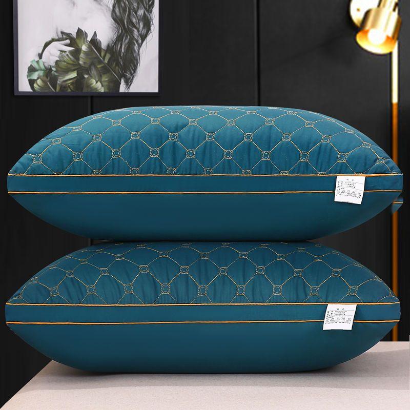 2 шт. пятизвездочный отель, специальная подушка с защитой от перьевого пуха для спальни, подушка для защиты шейного отдела позвоночника, подушка для домашнего использования