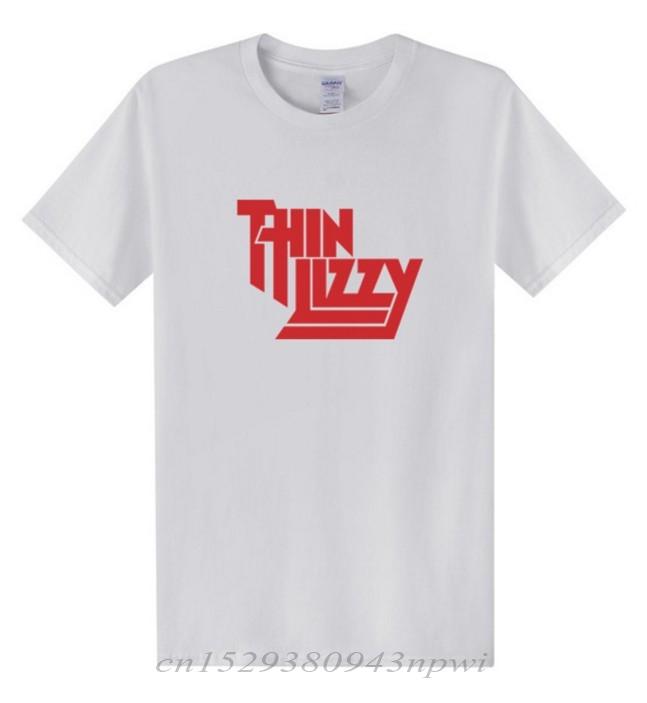 Heavy Metal Rock Band Thin Lizzy T Shirt Men Tops Music Singer Tshirt Short Sleeve Cotton Oneck Tee Top Clothes