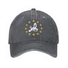Eu Europe Washed Baseball Cap Fashion Sun Trucker Hat Summer FeUnisex Unisex Kpop Rock Baseball Caps