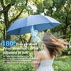 With Clip Portable Handheld Fan Silent Operation USB Rechargeable Fan  For Umbrella