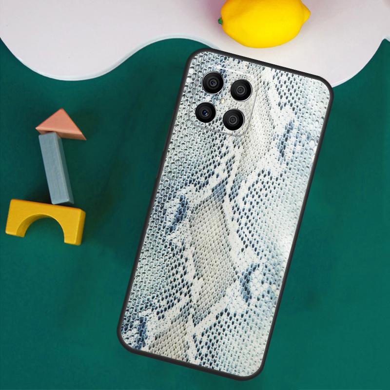 Чехол под змеиную кожу для Honor Magic 7 5 6 Lite Honor 200 Pro 50 70 90 Lite X9a X8a X8 X9 X8b X9c X9b Чехол