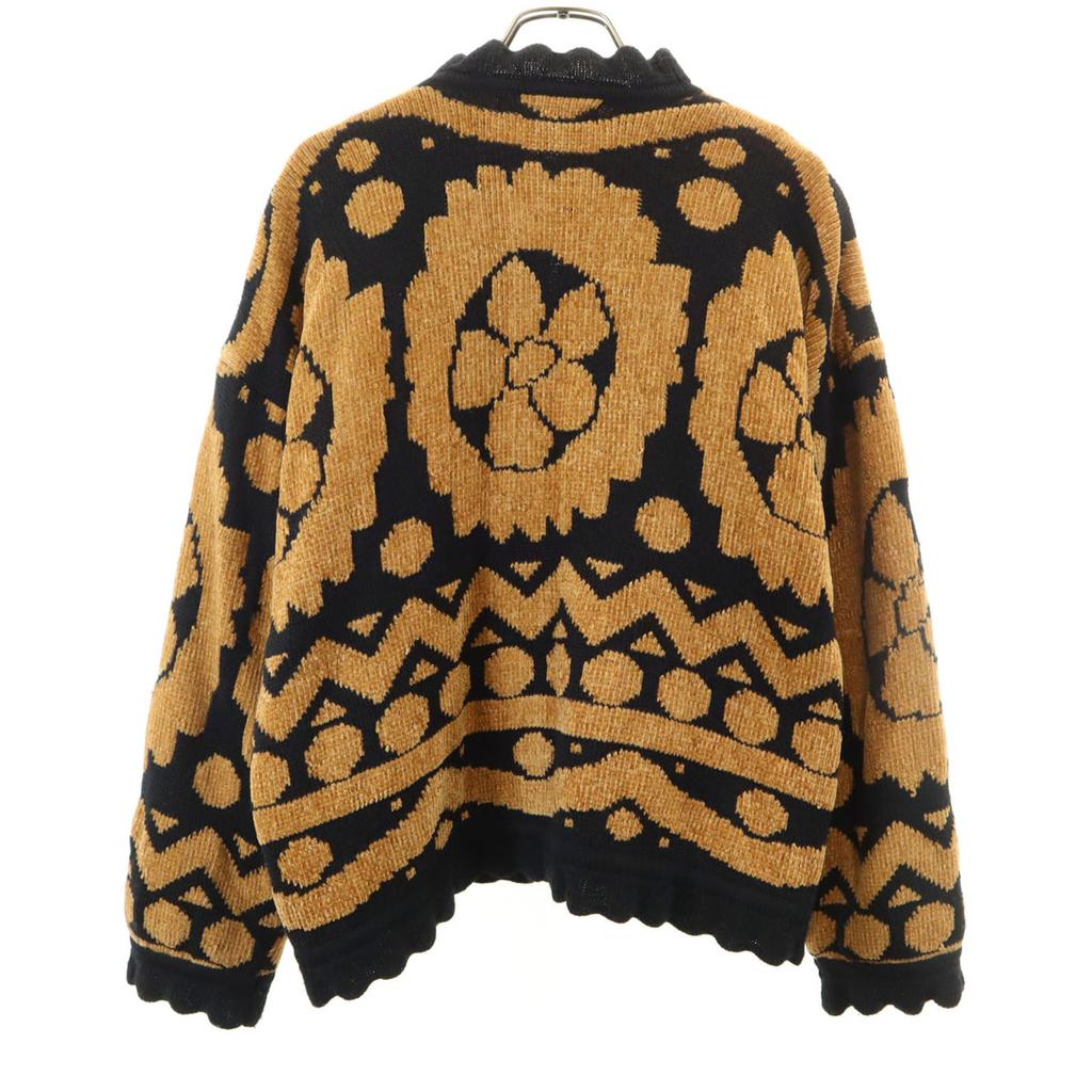 Bally 80-е 90-е Сделано в Италии Старый комбинезон ручка Вязаный кардиган с длинным рукавом Женский Б/У