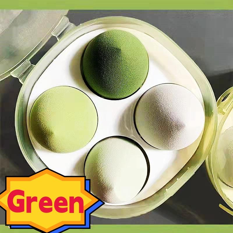 4 шт., женская губка для макияжа, губка для макияжа, пудра, губка для красоты, инструменты