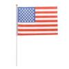 5 Pcs Mini American US USA National Flags Hand Waving Small for Banner Poles