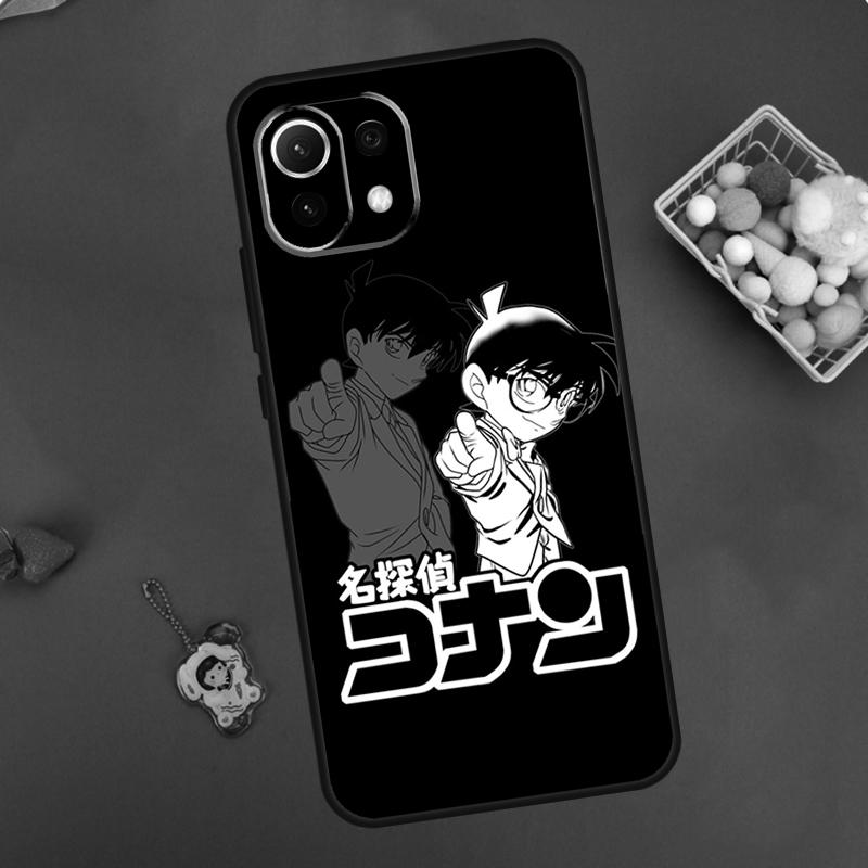 Detective Conan Case For POCO F5 X3 X5 Pro X4 F4 GT C40 M5s F3 Cover For Xiaomi 13 12 Lite 12T 11T Pro 12X