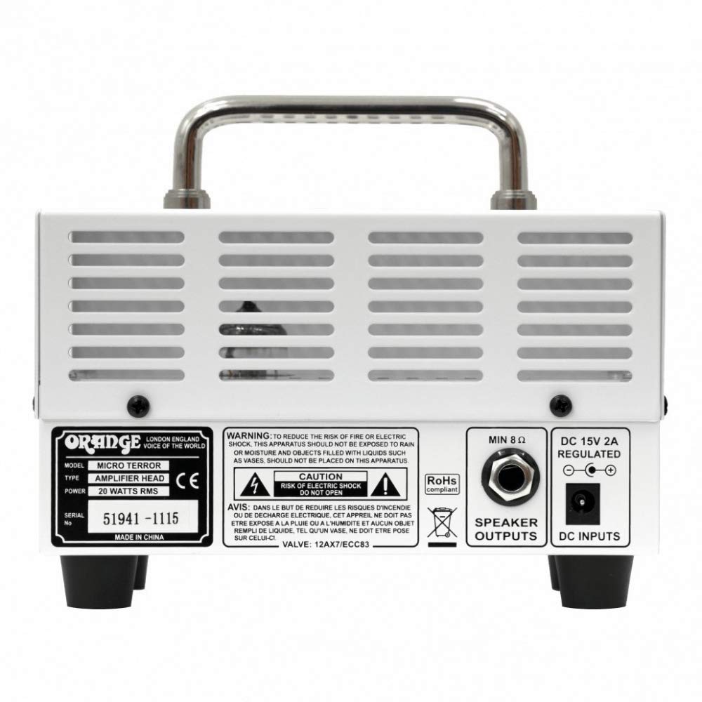 ORANGE Micro Terror 20W Mini Guitar Solid State Guitar Amplifier Head MICRO TERROR20 Orange Head,