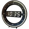 VANGOOD Цифровые LED часы, Настенные часы, Настольные часы, Автоматическая регулировка яркости, Режим отображения времени 12/24 часа, Круглая форма, Стильный дизайн