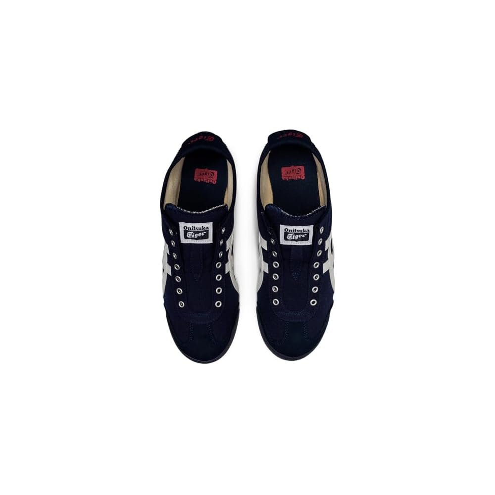 [Onitsuka Tiger] Кроссовки MEXICO 66 SLIP-ON Темно-синий/Кремовый_02 22,5 см