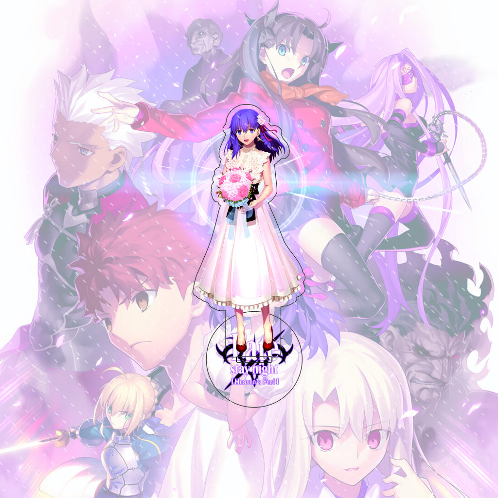 Аниме Fate/stay night 15см Акриловый Fate/Grand Order Подставка Модель Персонажи Настольная модель-подставка Украшение Коллекция Подарки