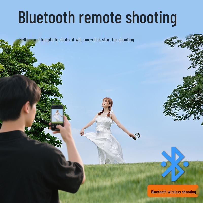 Wireless Mobile Selfie & Live Streaming Display for Photography with Screen Mirroring & Magnetic Rear Camera