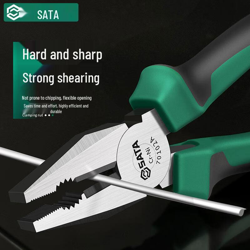 Sata Изогнутые острогубцы из углеродистой стали