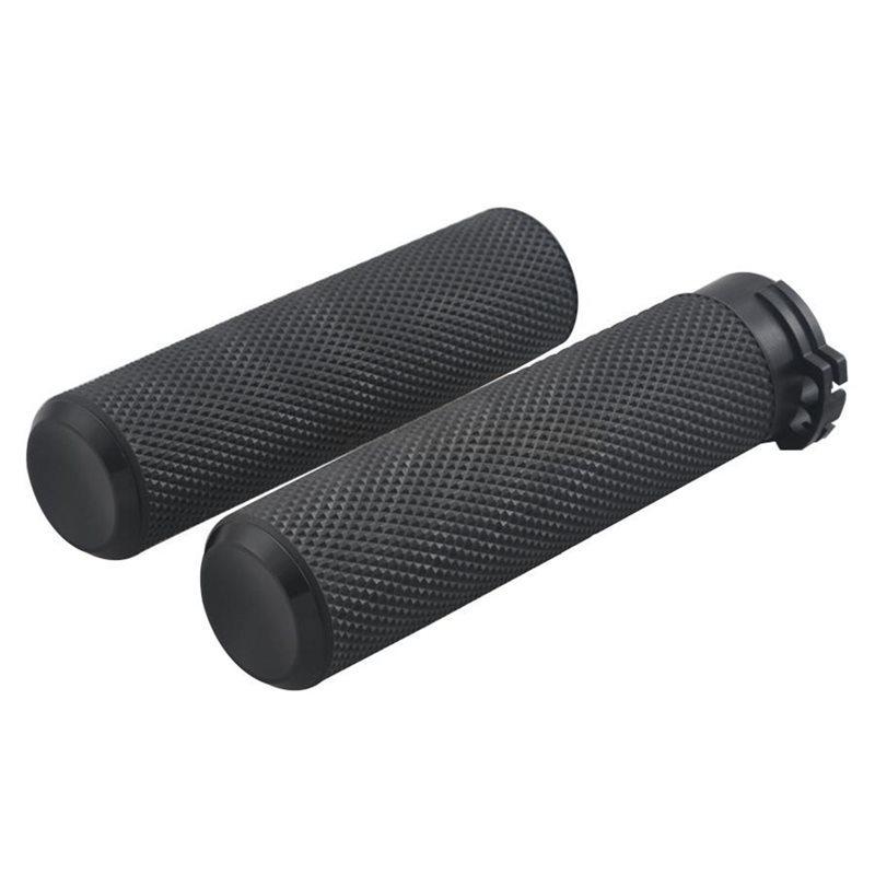 Handle Bar Hand Grips 1 Pair 1" 25Mm For Touring Softail Dyna Fat Bob Sportster 883 XL XR VRSC Motorcycles