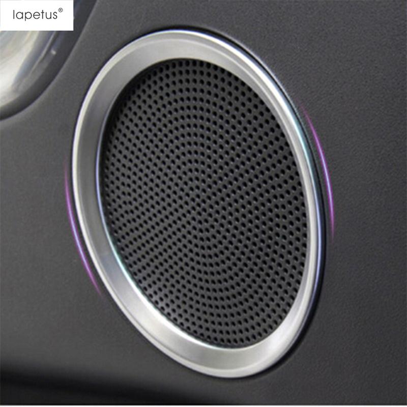 Car Side Door Speaker Audio Sound Loudspeaker Frame Cover Trim For Land Rover Discovery Sport 2015 - ABS Matte Accessories