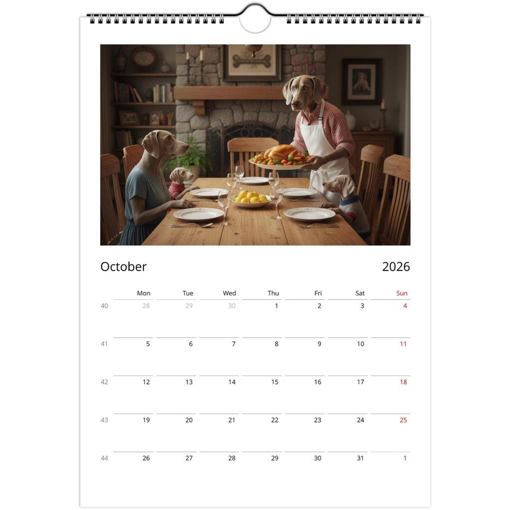 2026 Wall Calendar, Fun Themed Calendar, Fun Chat Gift, Perfect Choice For Home Use.