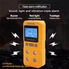 Handheld Portable High Precision 4-in-1 Gas Detector - Combustible & Toxic Hazardous Gas Meter O2 CO H2S Analyzer Rechargeable