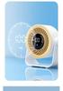 Compact USB Desktop Fan with Digital Display - Silent High-Speed for Office & Home