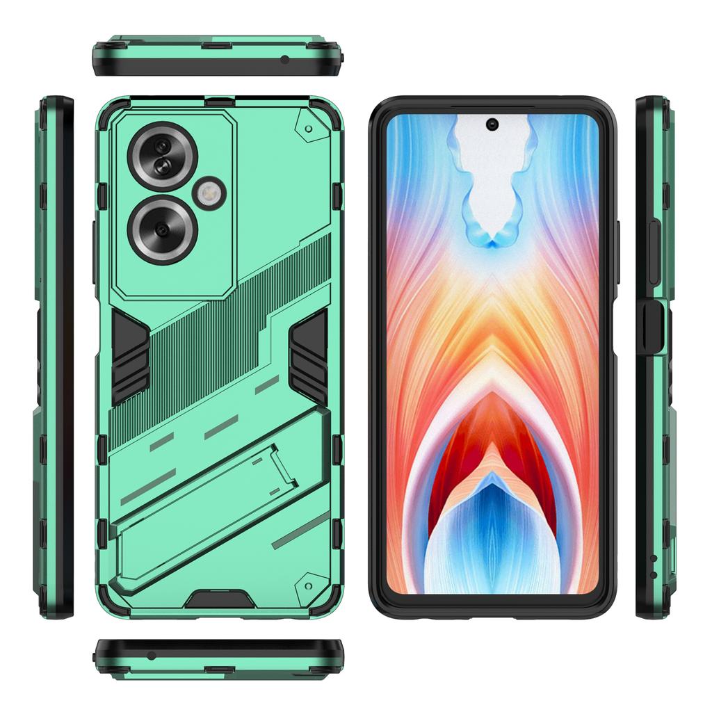 Для Oppo A79 5G/A2 5G Чехол для телефона Устойчивый к царапинам PC+TPU Чехол-подставка