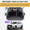 Custom High Quality Car Trunk Mat For Chery Tiggo 8 5-Seat 2019 Interior Accessories Anti Dirty Carpet Durable Leather Mat