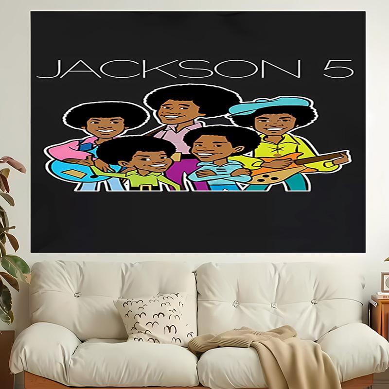 1pc The Jackson Tapestry, Living Room, Bedroom, Office, Party Decor, Ideal Festive Gift