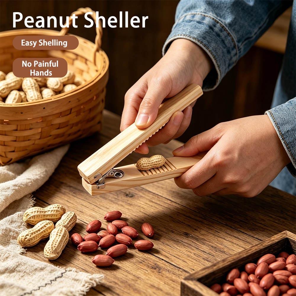 Manual Peanut Shell Remover Handmade Chestnut Opener Portable Nutcracker Home Use
