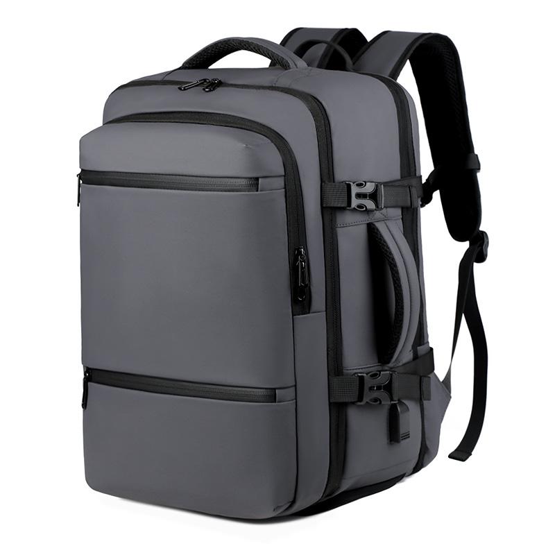 Умный многослойный рюкзак унисекс - USB-порт, зоны для влажных/сухих вещей и отделение для обуви, легкий Оксфорд для работы/путешествий/ежедневного использования