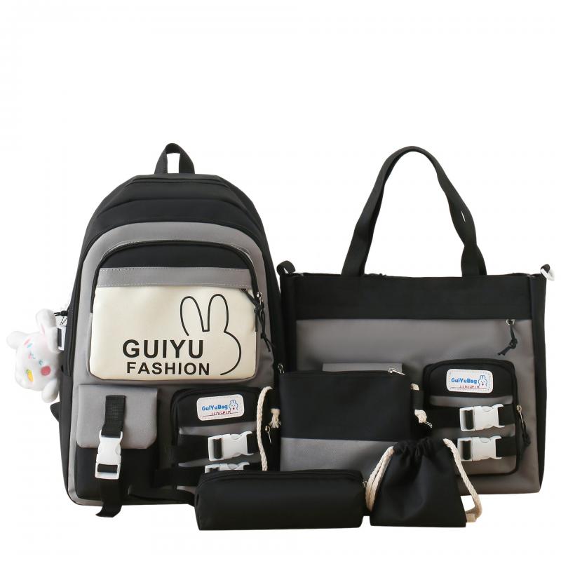 Набор школьных рюкзаков для учениц средней школы, рюкзак большой вместимости AVE