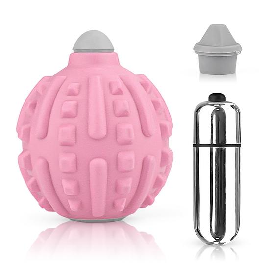 Вибрирующий массажный мяч, высокоинтенсивный массажер для облегчения боли, физиотерапия, портативный массажер для глубоких тканей, мяч для фасций