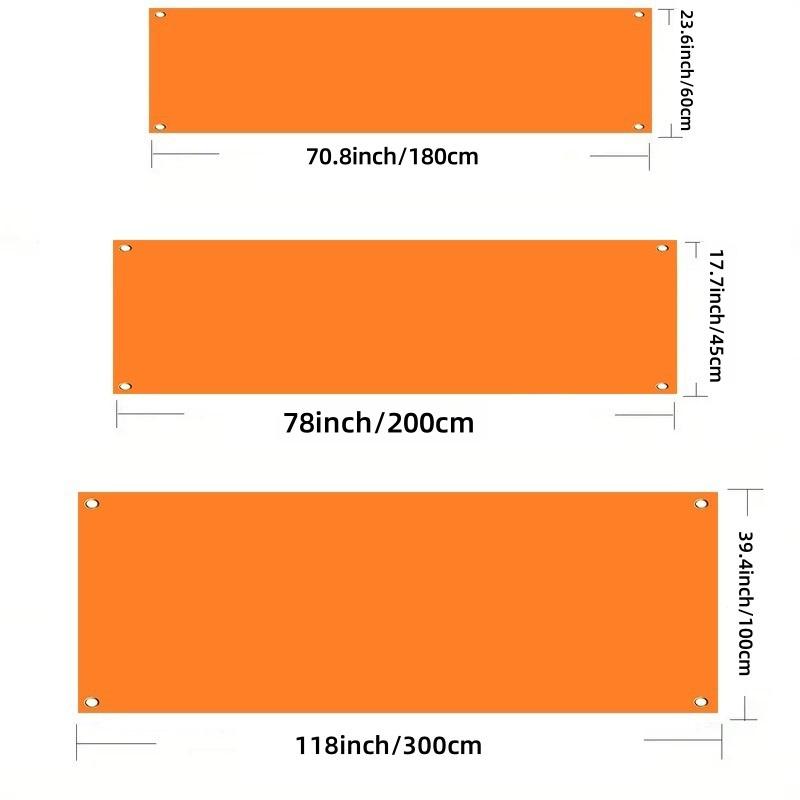 Merry Christmas Fence Banner, Santa Claus Carrying Gifts Design, Polyester Outdoor Lawn Wall Christmas Decoration