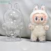 For Labubu V1 Dolls Protective Shell Transparent Acrylic Case Plush Dolls Display Box