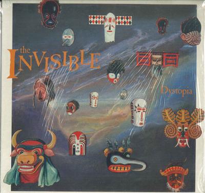 LP Пластинка INVISIBLE - Dystopia CHIME0024S Midnight Music 1987 UK Рок