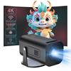 P330 Android 11 280 ANSI Projector 4K 8K Native 1080P Wifi6 BT5.0 Cinema Smart TV Outdoor Portable Mini Projetor Upgrated Home Theater