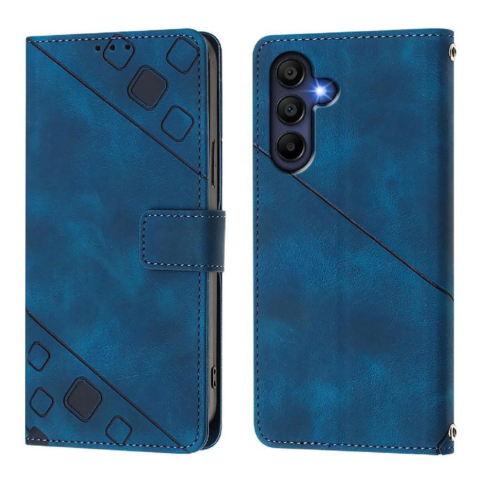(Blue) Case for Samsung Galaxy A16 4g/5g Magnetic Leather Card Holder Wallet Flip Cover
