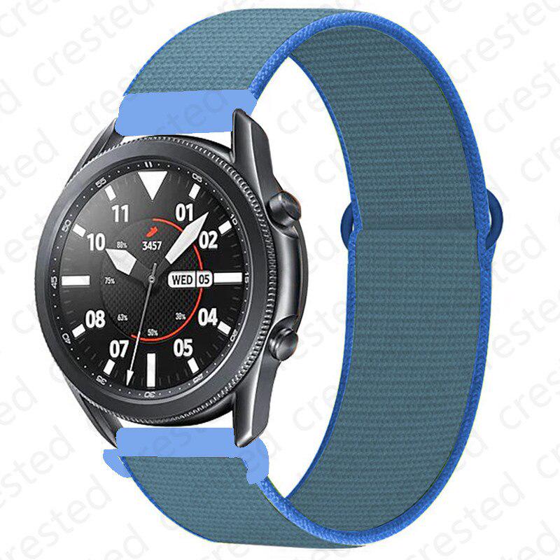 Ремешок 20/22 мм для Galaxy Watch 3/46/42 мм / активный 2 ремешка Samsung Gear S3 Frontier Sport нейлоновый браслет Huawei watch GT 2 41 45 мм