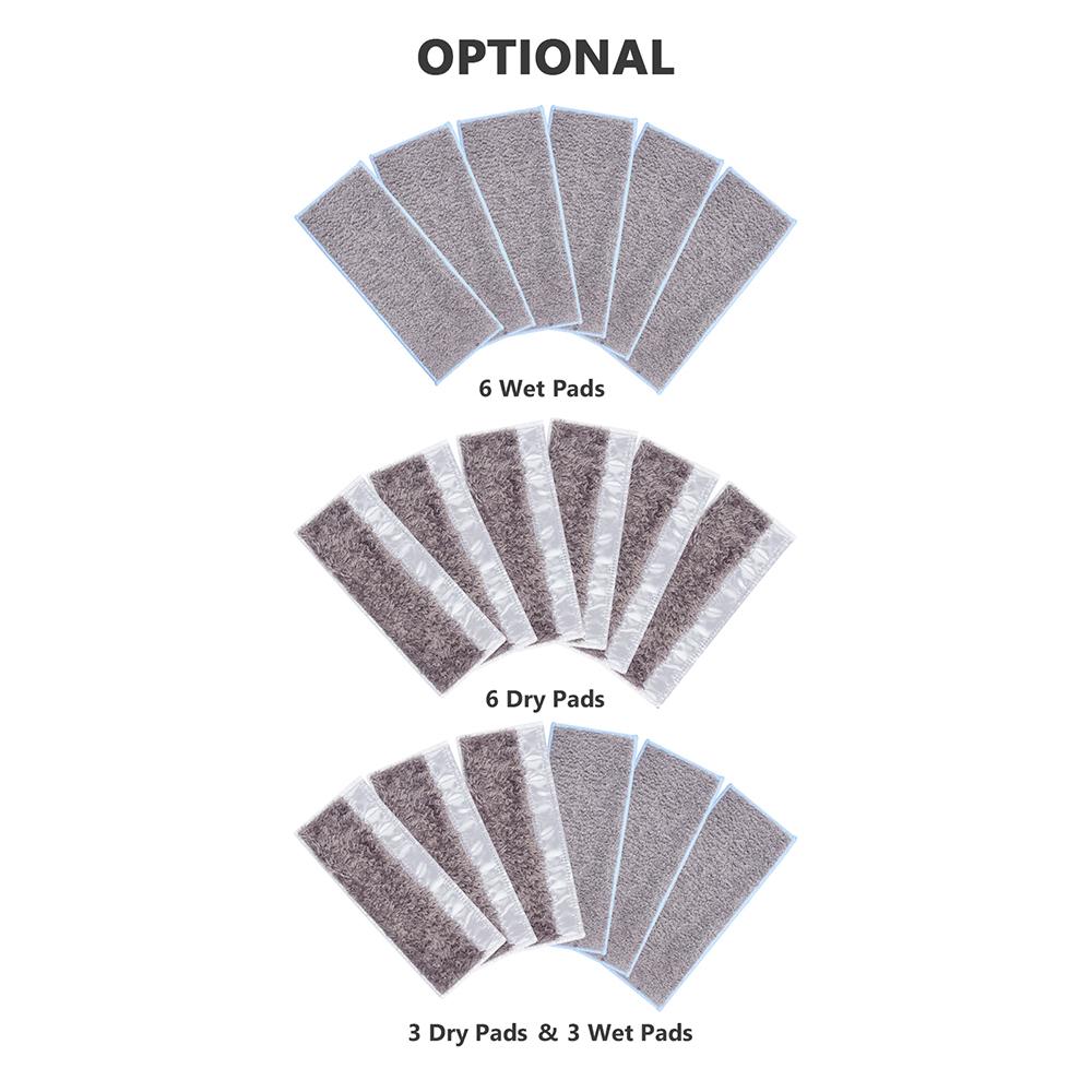 6 упаковок моющихся подушечек для влажной уборки, сменные аксессуары для iRobot Braava Jet M6