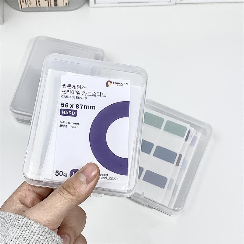 Держатель карты, наклейка, канцелярские принадлежности, прозрачная коробка для хранения