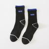 5/10 Pairs Couple's Socks with Letters Cute Black and White Mid Calf Socks Trendy Cotton Sports Socks Comfortable