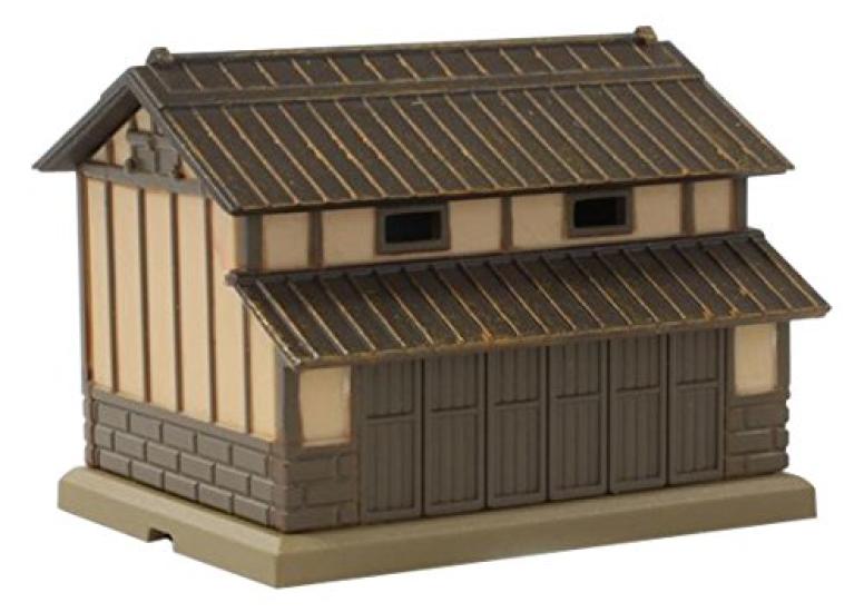 Rokuhan Z Gauge Corrugated Iron Roof Barn S029-1 (Brown)