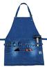 Капитан Олень (КАПИТАН ОЛЕНЬ) Уличный походный фартук для барбекю длинный джинсовый UG-3266
