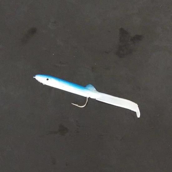 5 шт./уп. 12 см/4,2 г ПВХ рыболовная приманка Легкая ударопрочная искусственная приманка-угорь для морской рыбалки